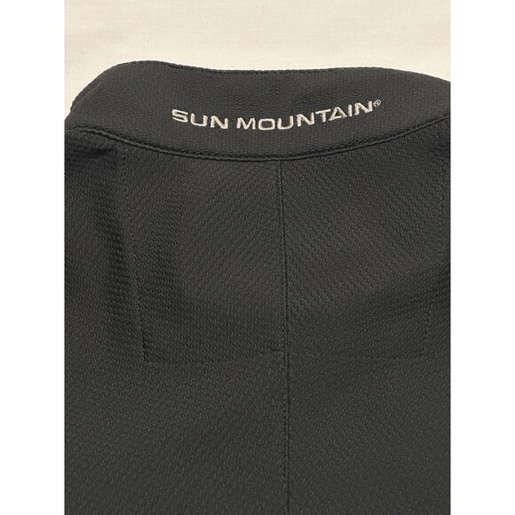 PGA Indiana Section Sun Mountain OuterWear Mens XL  1/4 Zip Golf Pullover Black - Picture 6 of 11